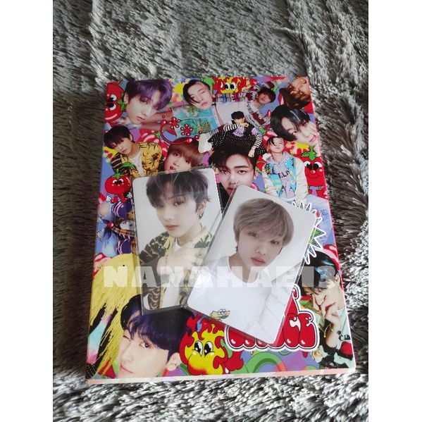 HOT SAUCE UNSEALED JISUNG SET (CRAZY VER)