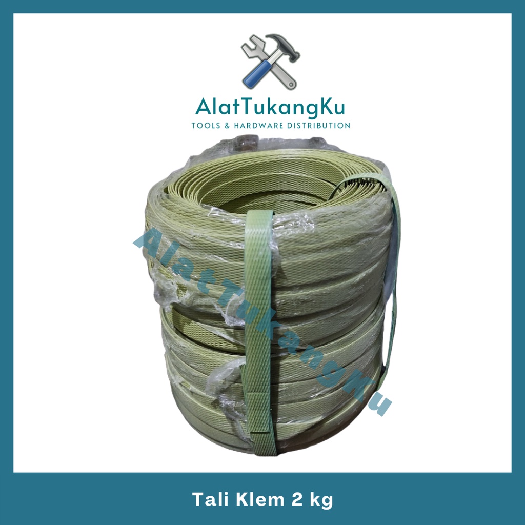 Tali Klem Kalasa Kalas 2 Kg / Tali Klem Strapping Band/ Tali Kalasa Kalas