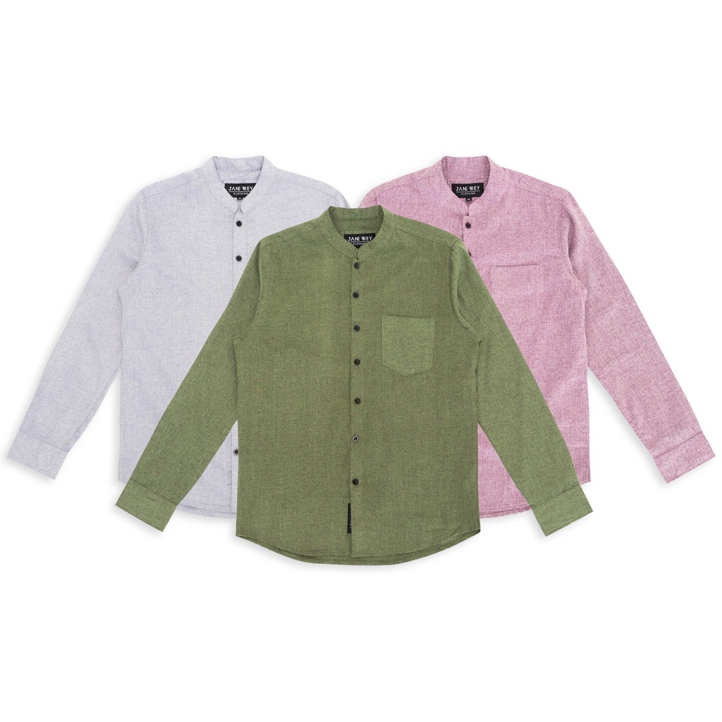 Kemeja Slimfit Green Army navy Original/Kemeja Slimfit Green Army Navy Pria/Kemeja Koko Lengan Panja