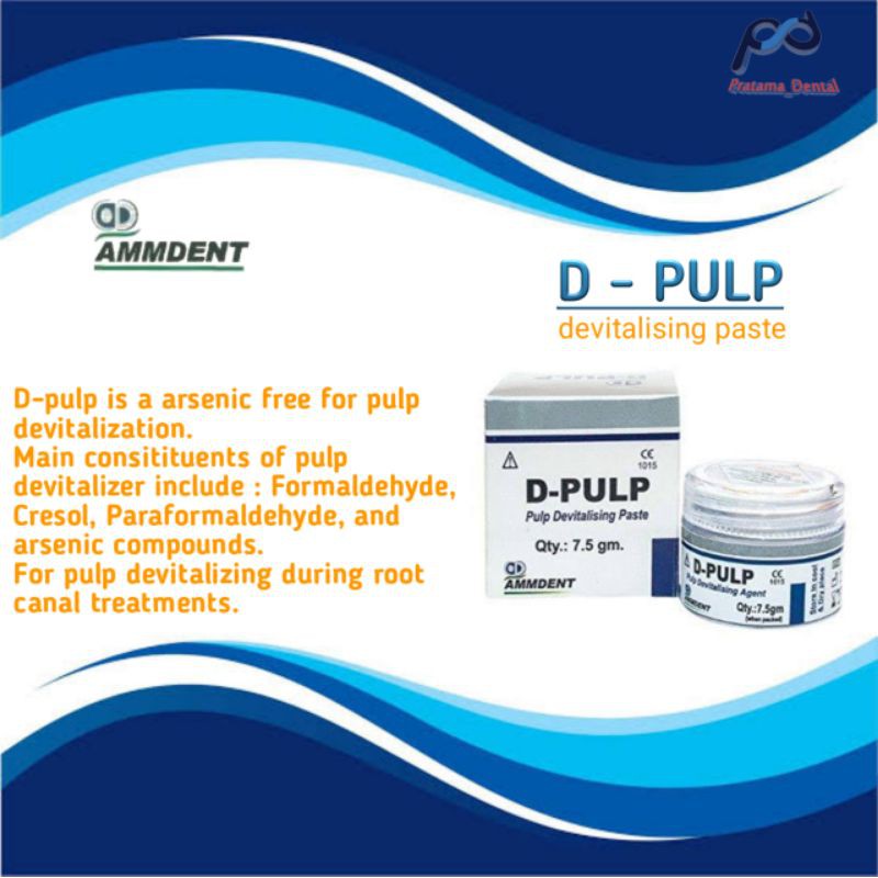 D pulp devitalisasi pasta non arsen