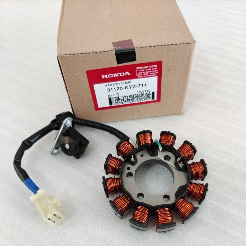 Spool spul spol spull spoll stator comp Assy Honda Supra x 125 helm in - Supra x 125 FI injeksi Orig