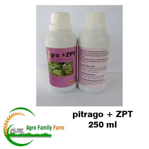 Pestisida Organik Pitrago ZPT Plus Perekat alami 250 ml