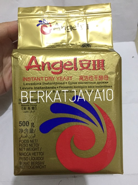 Angel Gold Instant Dry Yeast Ragi Instan 500 gr Halal MUI