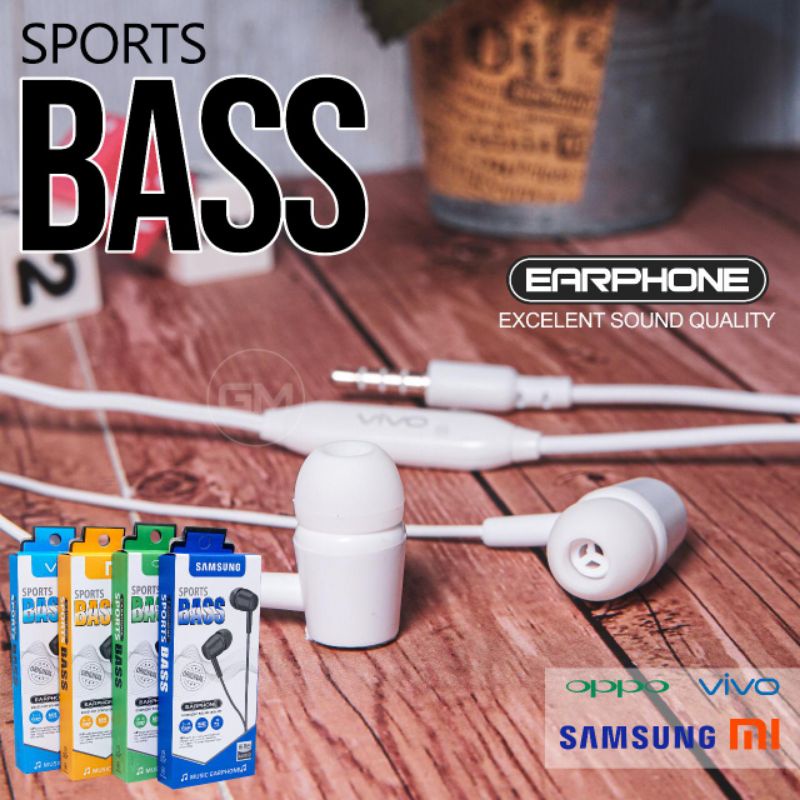 HF D21 HEADSET OPPO SAMSUNG VIVO XIAOMI OPPO F9 F7 A3S A9 A9 RENO 5 V17 PRO Y91 V5