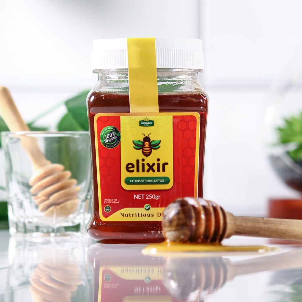

Madu Elixir Citrus Strong Detox 250gr | Pure Honey Citrus Asli