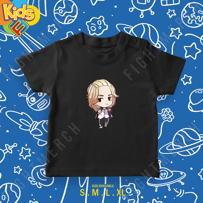 Tshirt Baju Kaos Anak Sano Manjiro Mikey Tokyo Revengers Tokyo Manji
