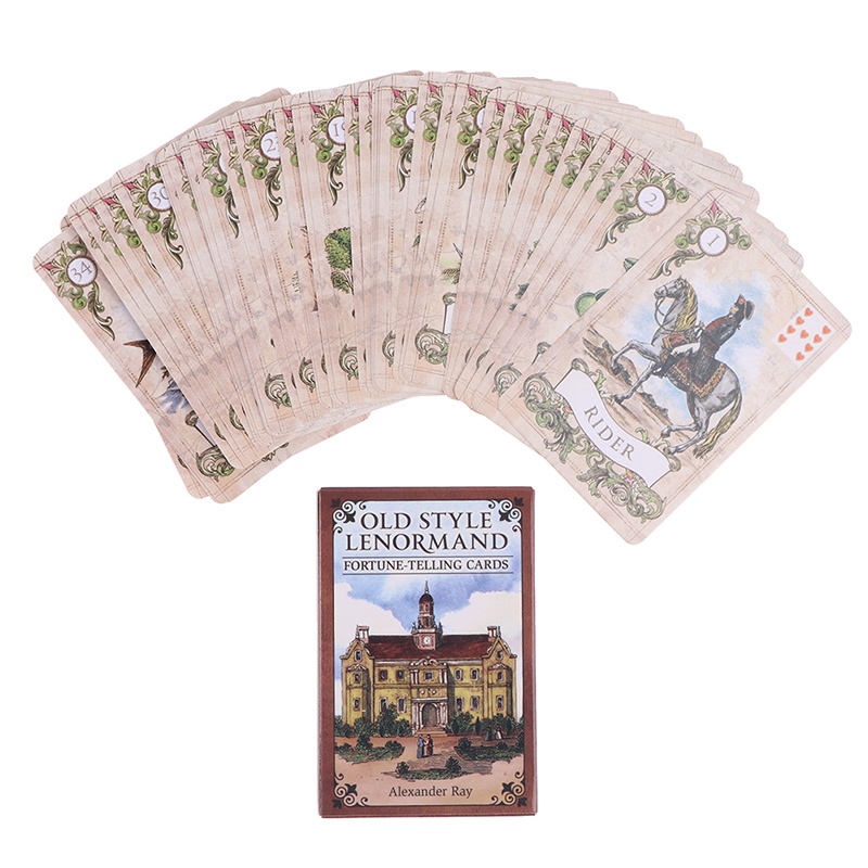 &lt; E2id &amp; &gt; Lenormand Oracle Card Tarot Untuk Pesta