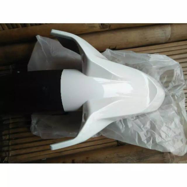 cover body Spakbor depan JUPITER MX NEW PUTIH terlaris