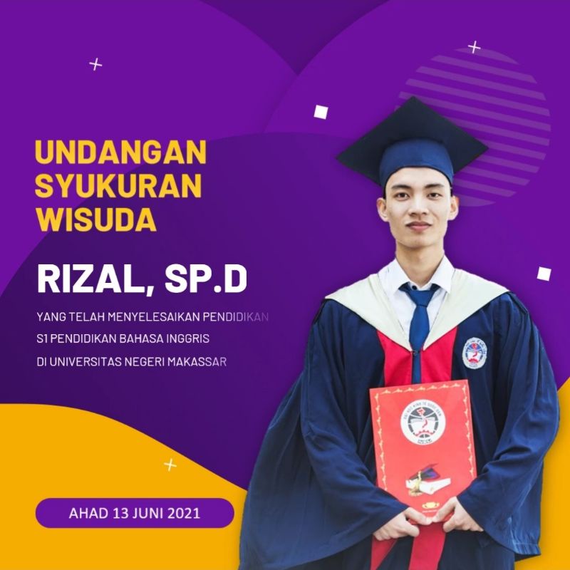 Undangan Digital Video Wisuda