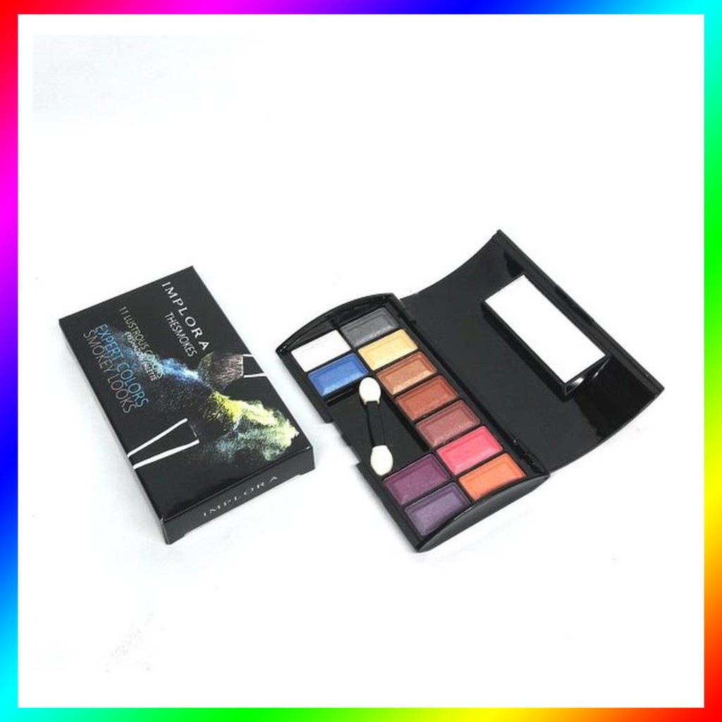 IMPLORA EYESHADOW 7672 GIRLSNEED77 Eye Shadow Palette Makeup Palet Mata Beauty Cosmetics