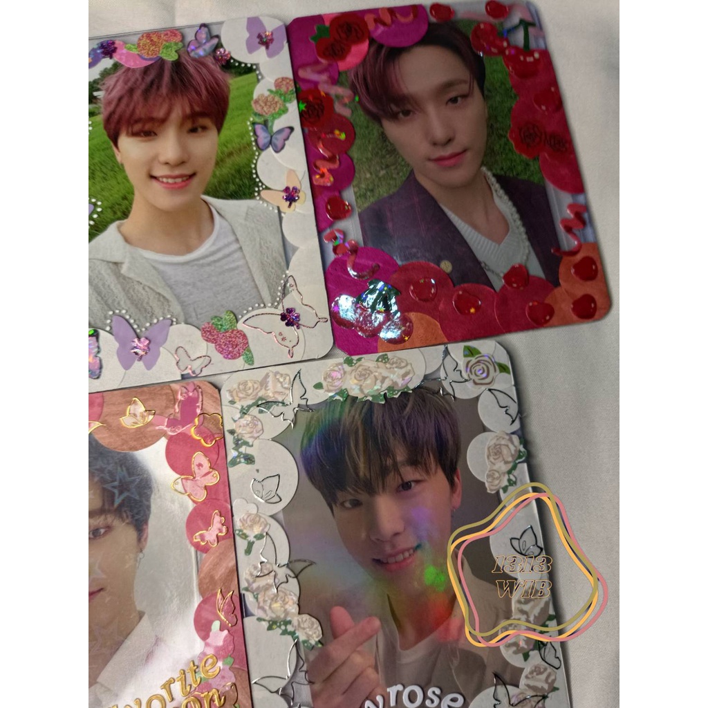 [1313 WIB] Deco Toploader | Custom Toploader | Mini Snap | ID Card Holder | Acrylic for Photocard