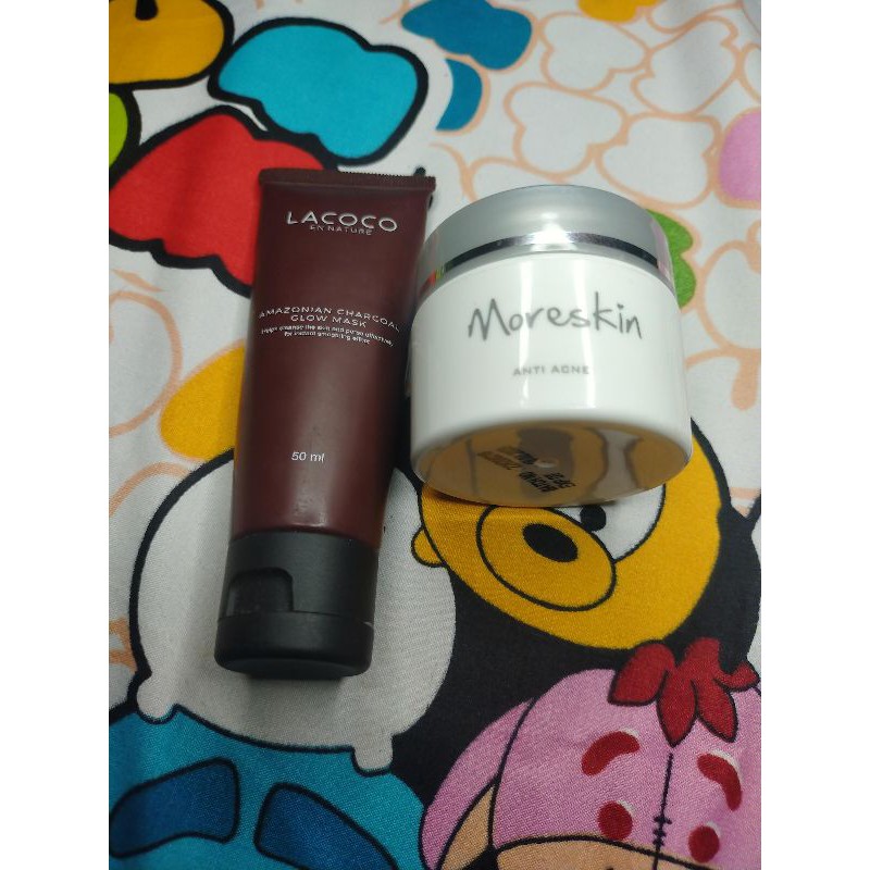 preloved [lacoco charcoal & moreskin acne]
