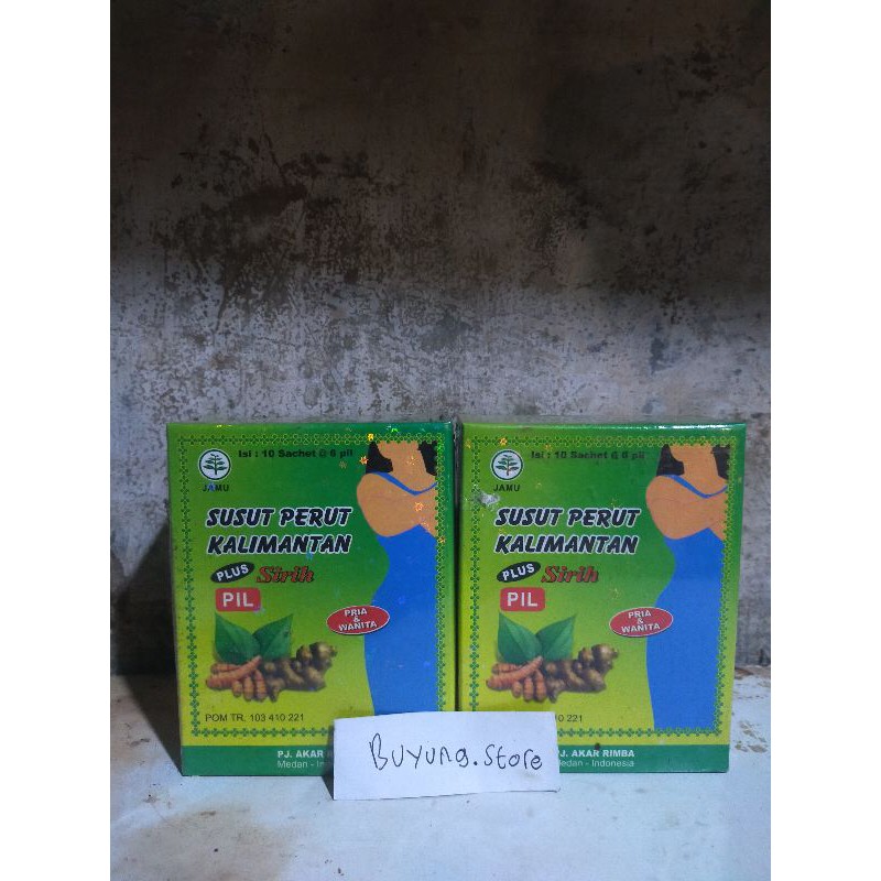 Susut Perut Kalimantan (Pil) kapsul