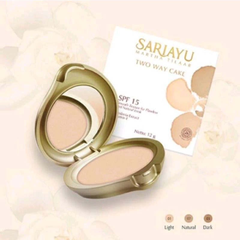 Sariayu Two Way Cake (TWC) Gold Series Sari Ayu