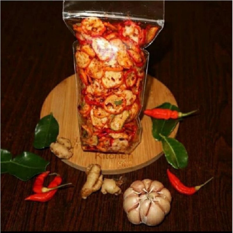 

seblak bawang sebring seblak garing enak gurih pedas daun jeruk