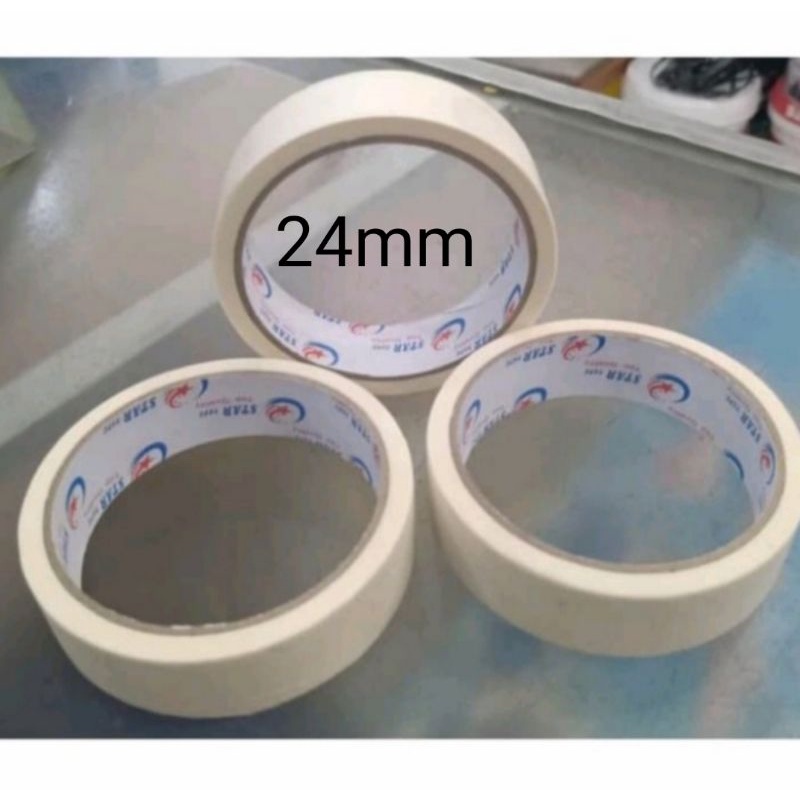 

MASKING TAPE ISOLASI KERTAS 12MM&24MM