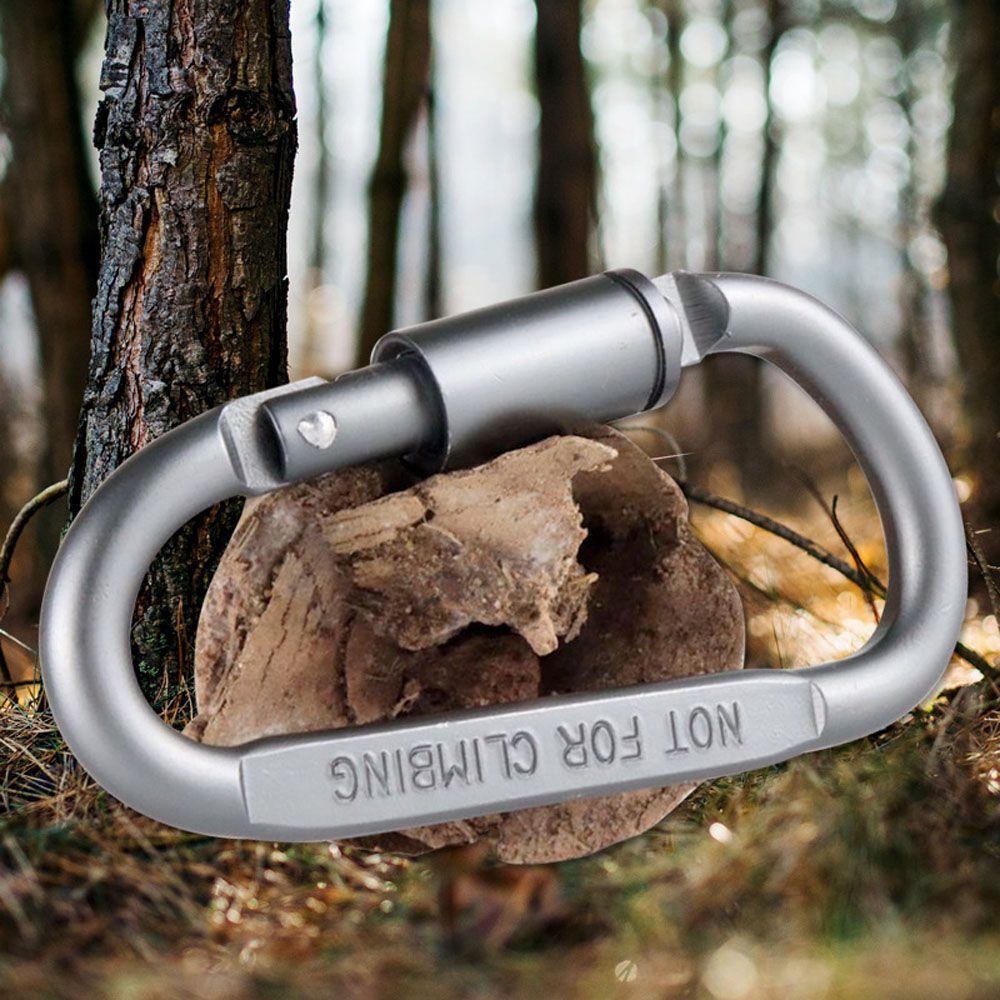 Lanfy Gantungan Kunci Universal Multifungsi Dekorasi Mobil Anti Hilang Peralatan Hiking Aksesoris Mobil Keyfob Metal Key Ring