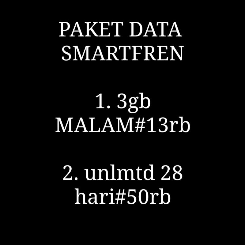 paket data murah smartfren