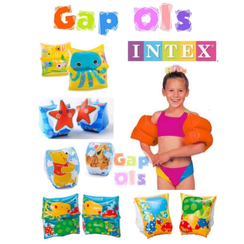 Intex pelampung Intex Arm Bands Intex Armbands Intex Pelampung renang Intex Pelampung Lengan Intex P