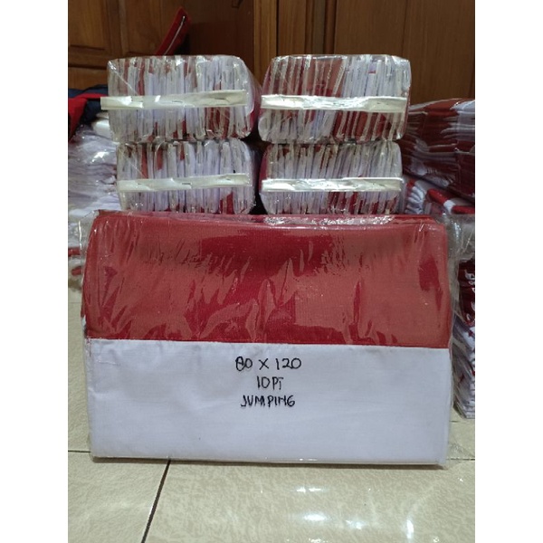 Bendera merah putih ukuran 80x120