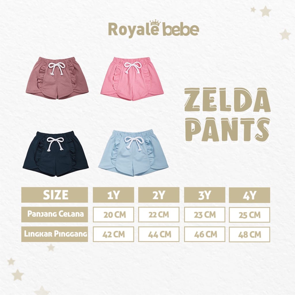 Royale Bebe Zelda Pants (RB-ZP)