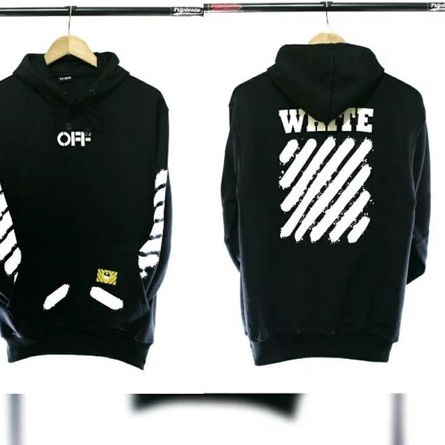 ✬ Sweater Hoodie distro Off White off-white ►