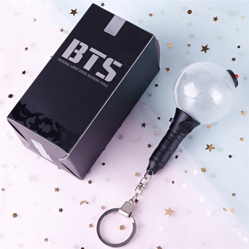 Gantungan Kunci KPOP Army Bomb BTS Bangtan Boys Glow In The Dark ver.1