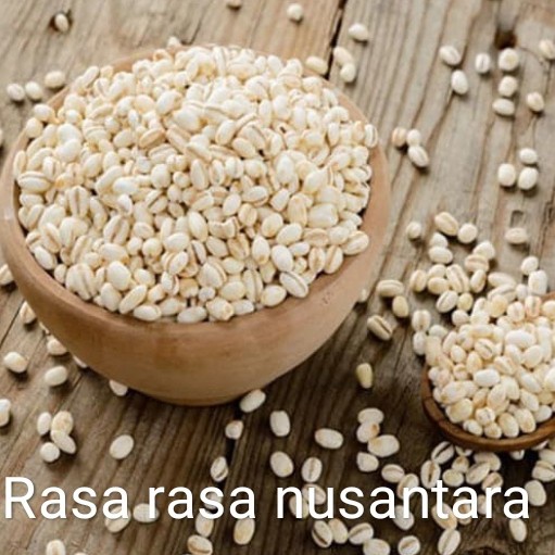 

Organik Natural Pearl Barley 1kg ( biji jali jali ) Barley / Jali Jali