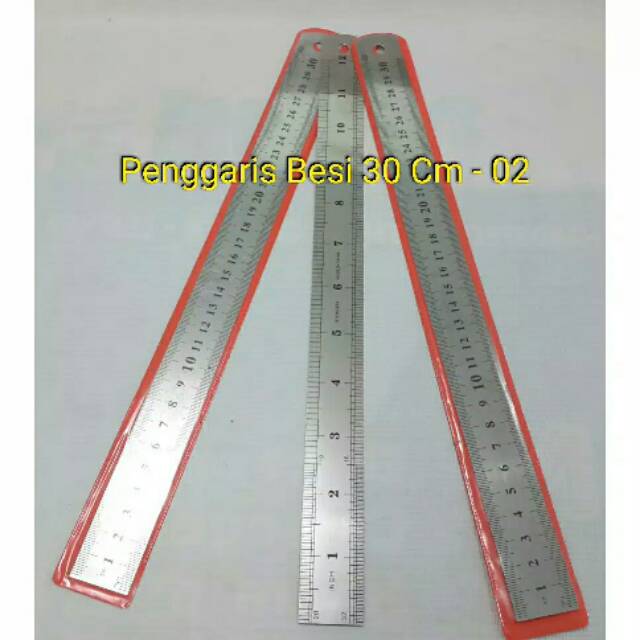 

PENGGARIS BESI STAINLESS 30 cm