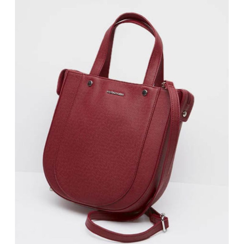 Safia Maroon Sling Bag By Sophie Paris || Promo Tas Selempang Wanita Terlaris
