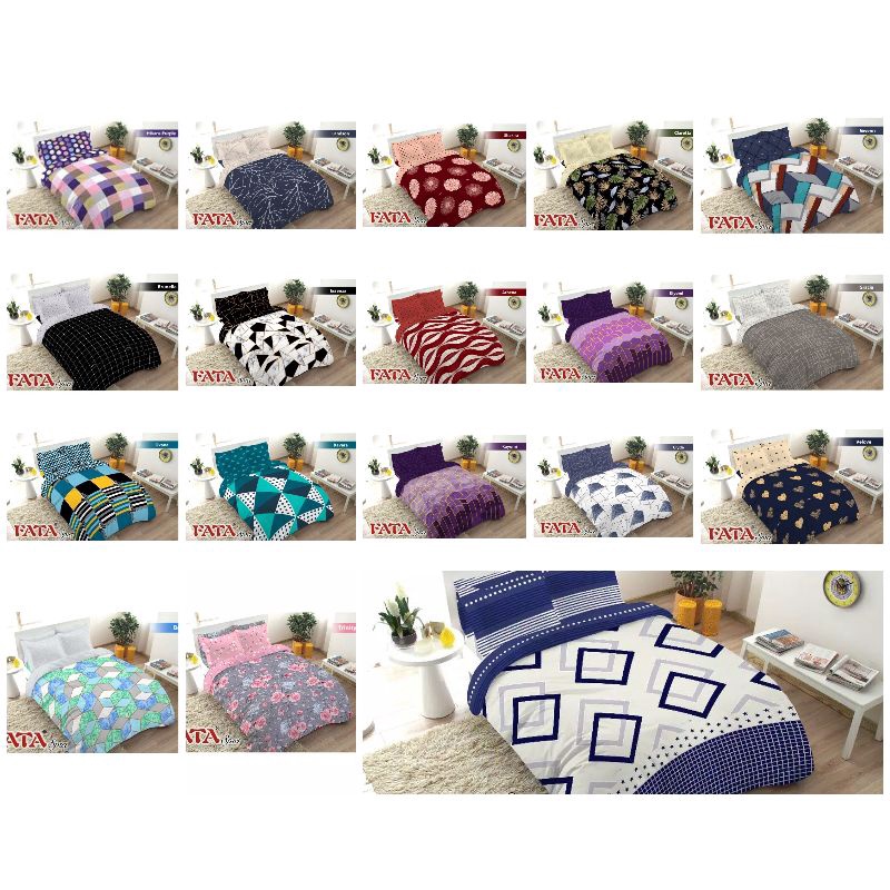 NEW EDITION PROMO COMFORTER / BED COVER FATA  180 TANPA SPREI