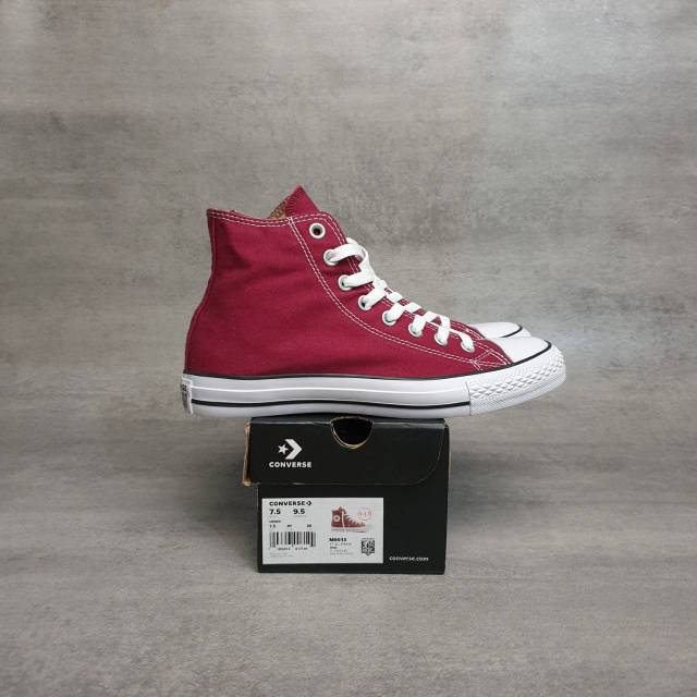 Converse Hi Maroon