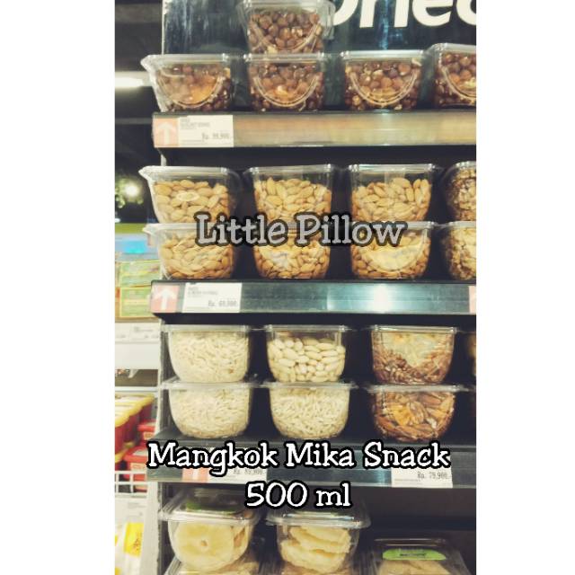 (ISI 20PCS - MIKA SALAD) Mika salad/Mangkok Mika salad buah/Mika Nasi/Box Salad uk.500ml