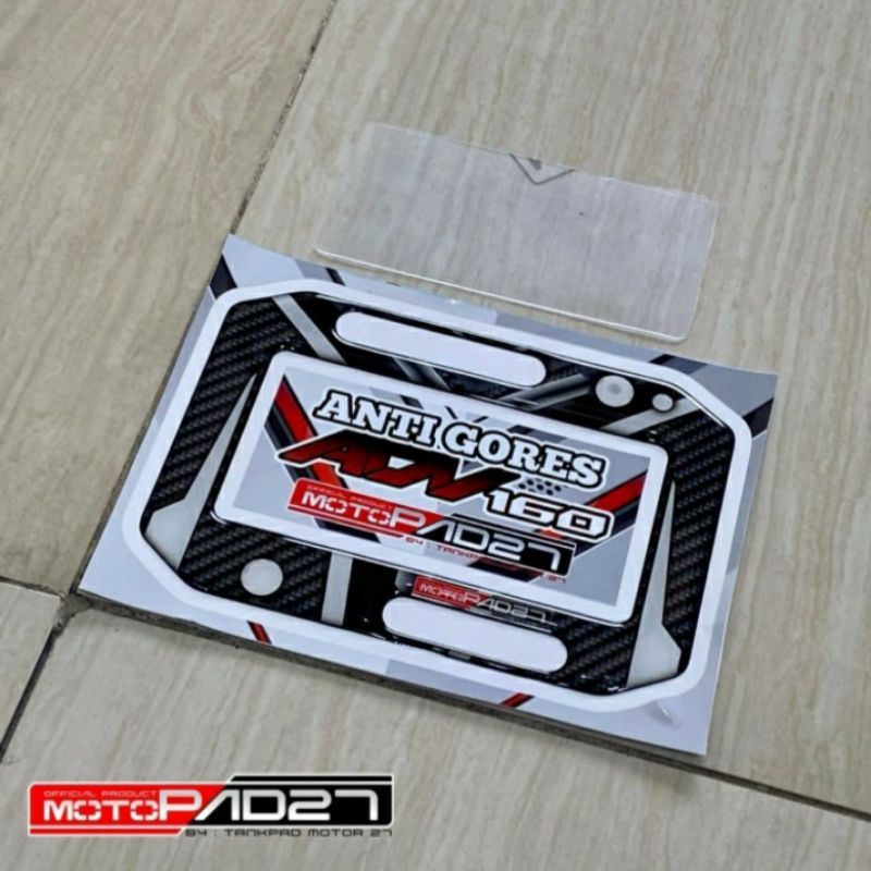 Stiker antigores spidometer ADV 160 resin original