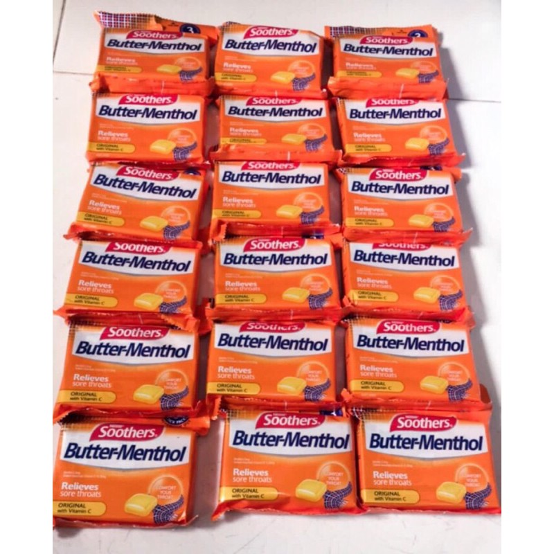 

Soothers Butter Menthol