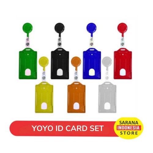 Holder ID Card Plus Yoyo Kualitas Super