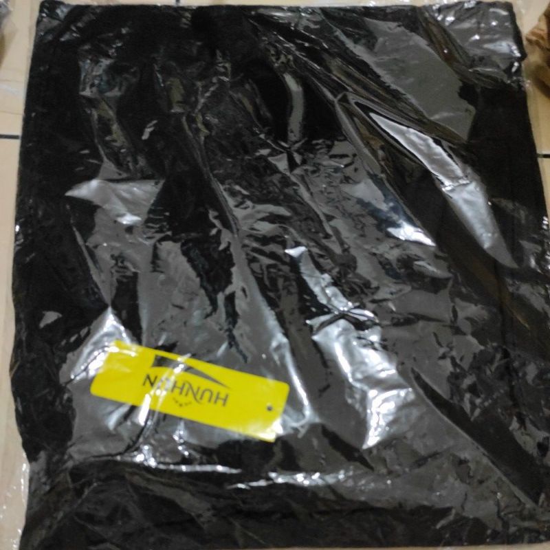 Jeans kulot wanita bahan jeans wash fit to L-Hitam pekat