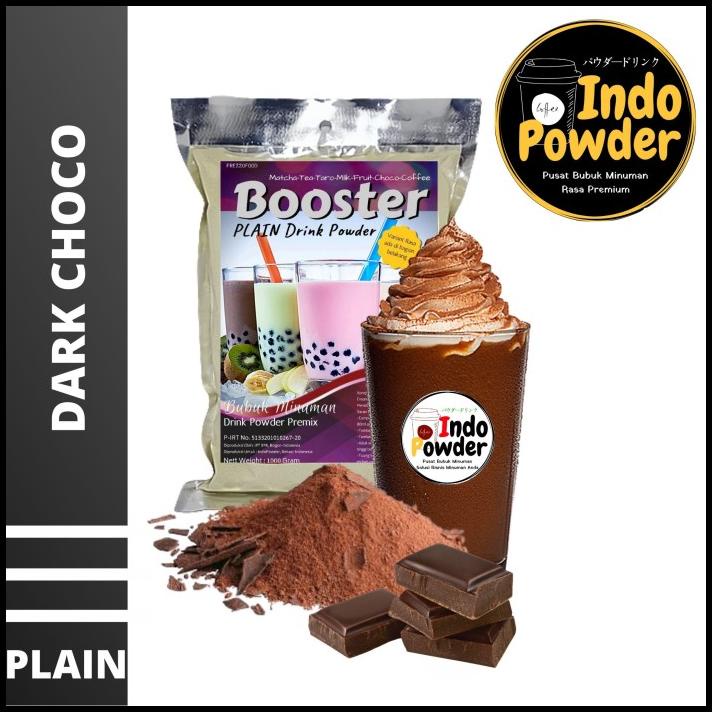 

Plain Bubuk Minuman Dark Choco 1Kg - Dark Choco Tanpa Gula