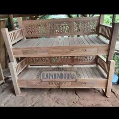 BALE BALE BESAR KAYU JATI KURSI UKIR DAYBED BANGKU KURSI PANJANG KAYU JATI UKIR