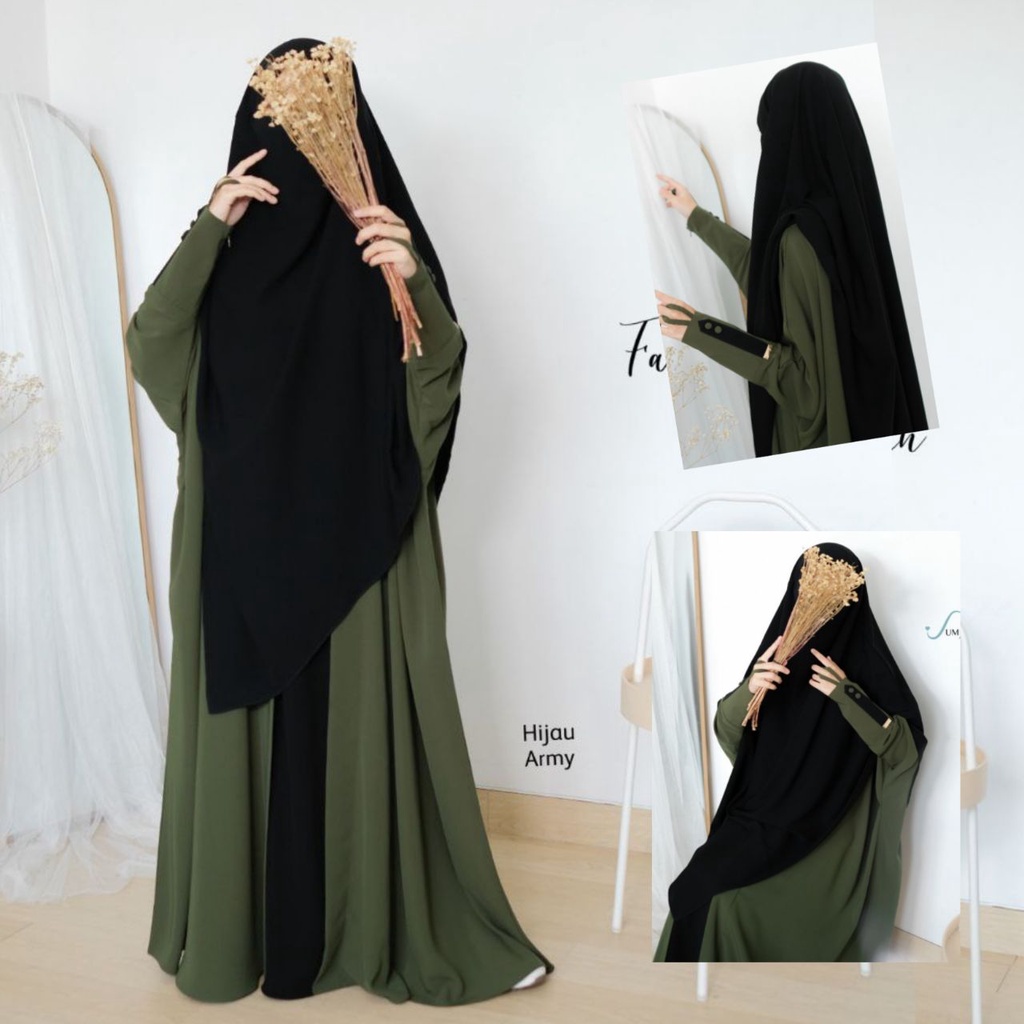 Abaya Fatimah by Ummu Sarah new Fortaleza
