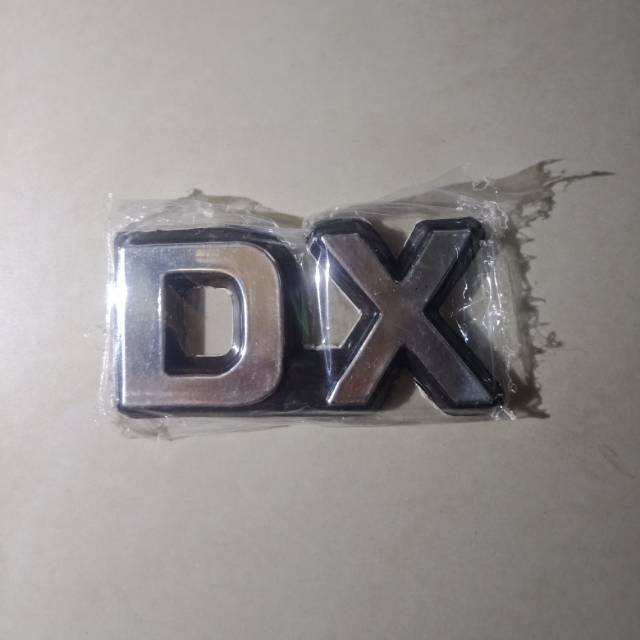 Emblem DX untuk Corolla DX