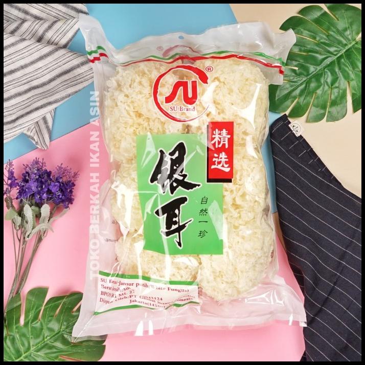 

Jamur Putih Su Brand / White Fungus 500Gram