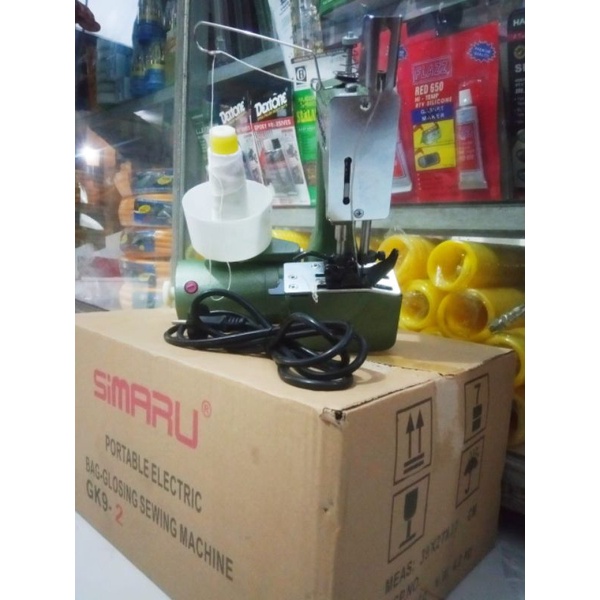 Mesin jahit Karung merk simaru alat mesin jahit karung merk simaru original