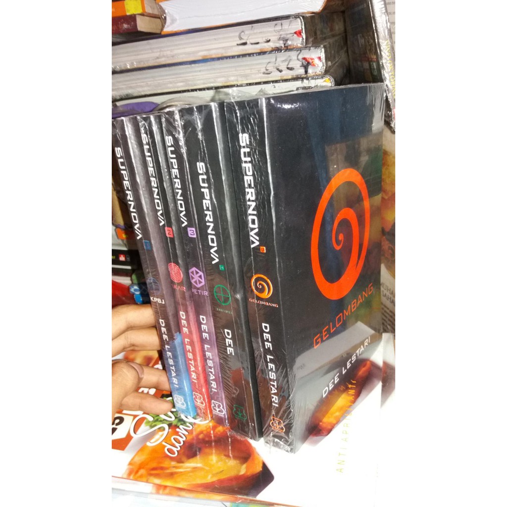 Paling Murah Supernova 1 Set - 5 Buku By Dee Lestari