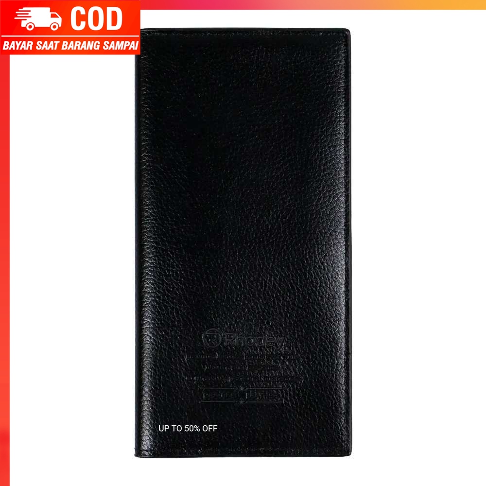 (100% BARANG ORI) Rhodey Dompet Kulit Pria Model Clutch - CKQBN