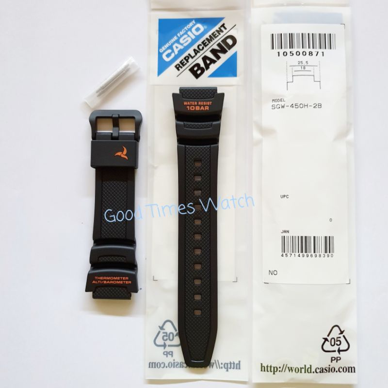 STRAP CASIO SGW-450H-2B SGW 450H SGW 450 Casio Original