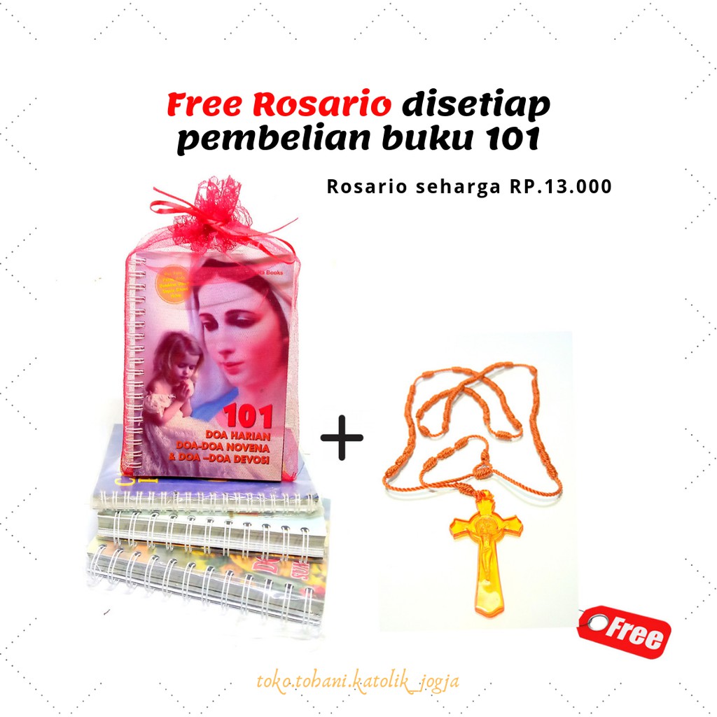 BUKU DOA KATOLIK 101 DOA HARIAN FREE ROSARIO TIAP BELI 1 ...