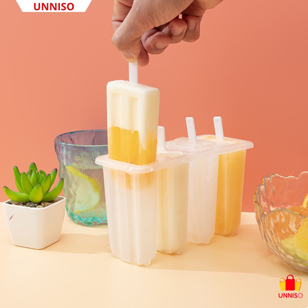 UNNISO - Cetakan Popsicle Ice Mold Lolipop CE17