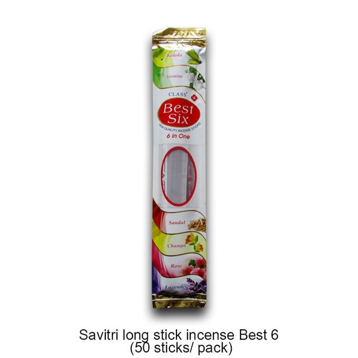 Dupa/Hio India Harum wangi Savitri Long Stick Incense 50 stick/Pack best 6 aroma