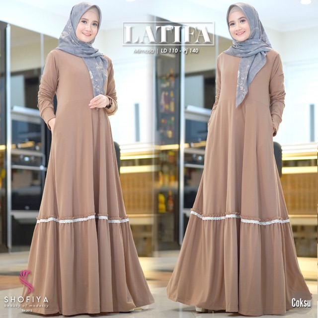 Latifa Dress ORI BY Shofiya